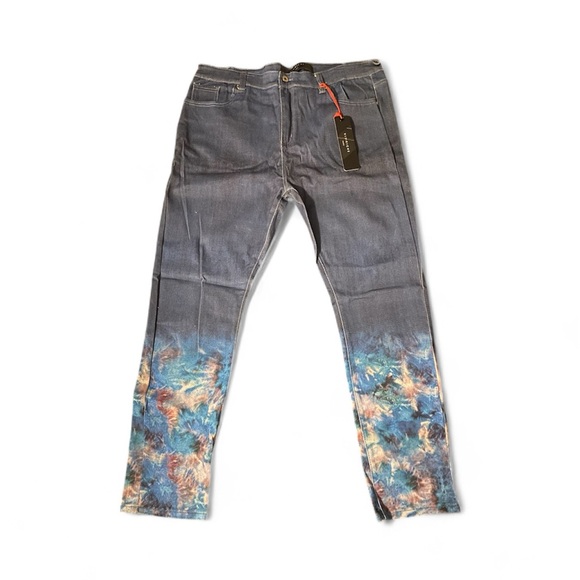VIE+RICHE Men’s Dip‑Dye Jeans, Size 42, NWT, $100 👖🎨🔥 - Picture 13 of 13